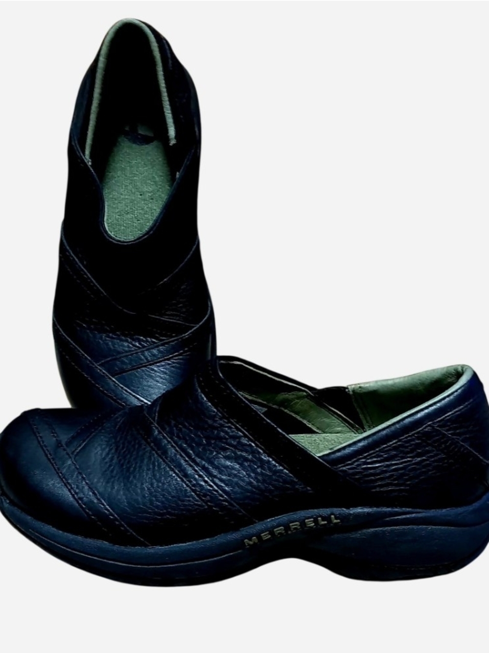 Primo Patch Leather Clogs By Merrell